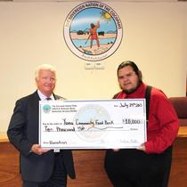 Yuma Community Food Bank Donation 2013